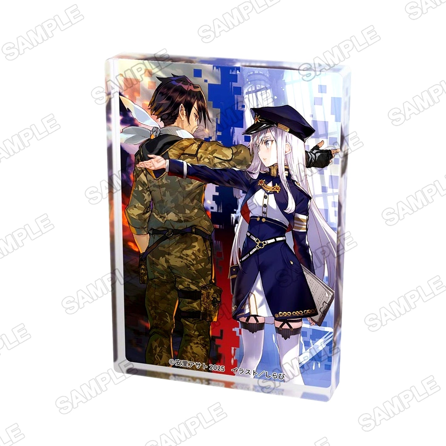 86 Eighty-Six Kadokawa Light Novel Exhibition 2025 A7 Acrylic Block [USED]