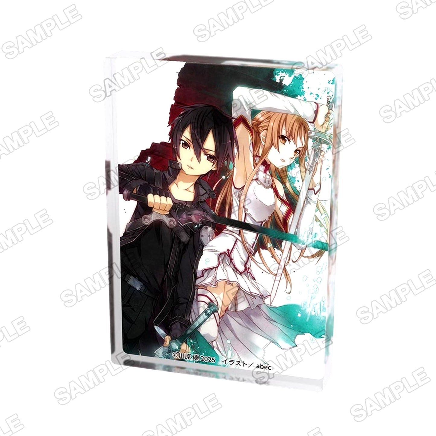 Sword Art Online A7 Acrylic Block Light Novel Exhibition 2025 KADOKAWA Light Novel Exhibition 2025 [USED]