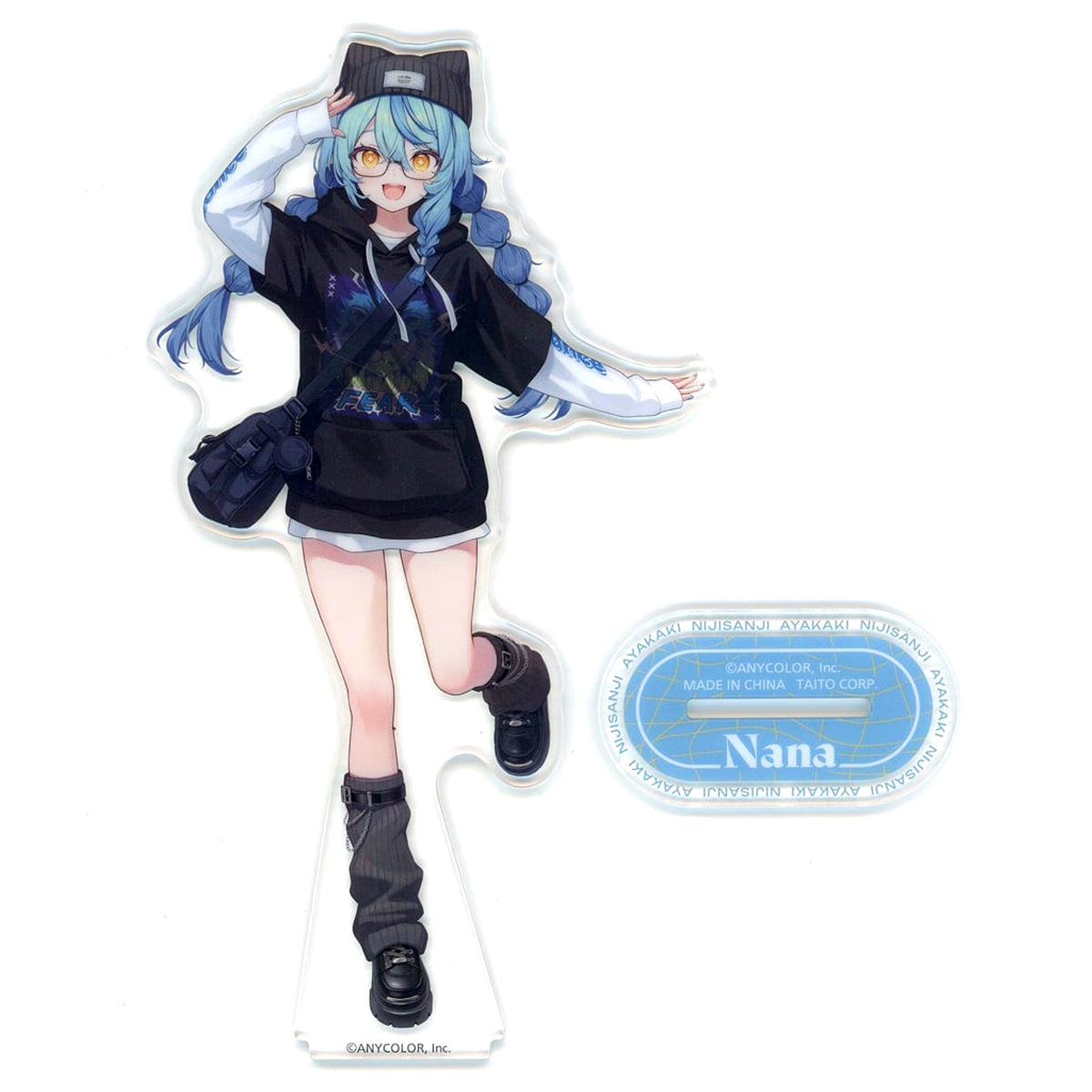 Tamanoi Nana Ayakaki Original Big Acrylic Stand Virtual YouTuber Nijisanji GiGO Limited [USED]