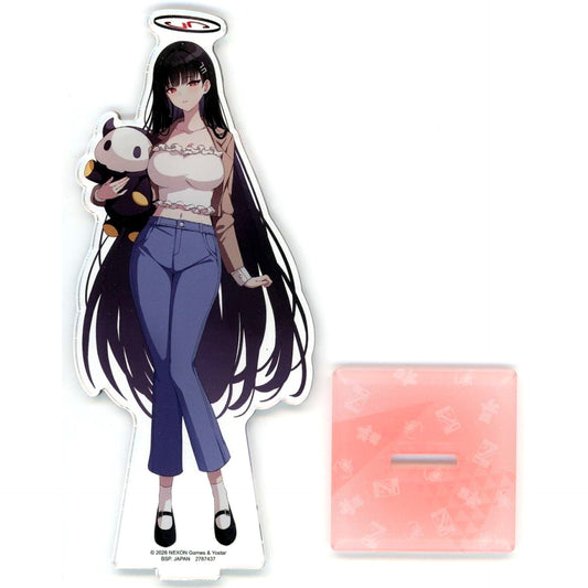 Rio Tsukatsuki Blue Archive Big Acrylic Plate with Stand Seminar [USED]