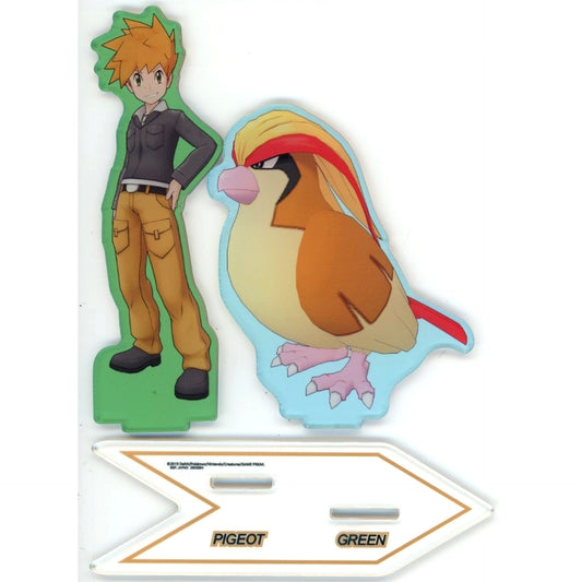 Blue & Pidgeot Pokemon & Trainer Acrylic Stand Vol. 2 Pokemon Masters EX [USED]