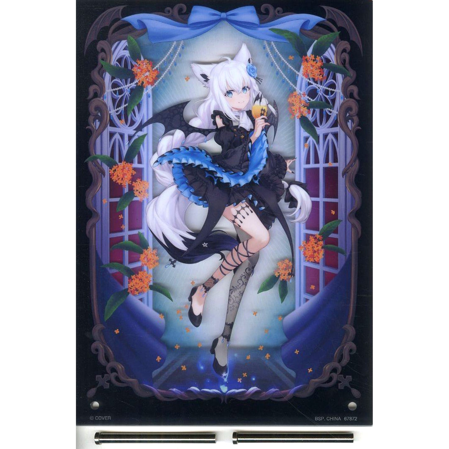 Fubuki Shirakami Acrylic Visual Board Ichiban Kuji hololive Villain Style Fubuki Shirakami Acrylic Board Prize [USED]