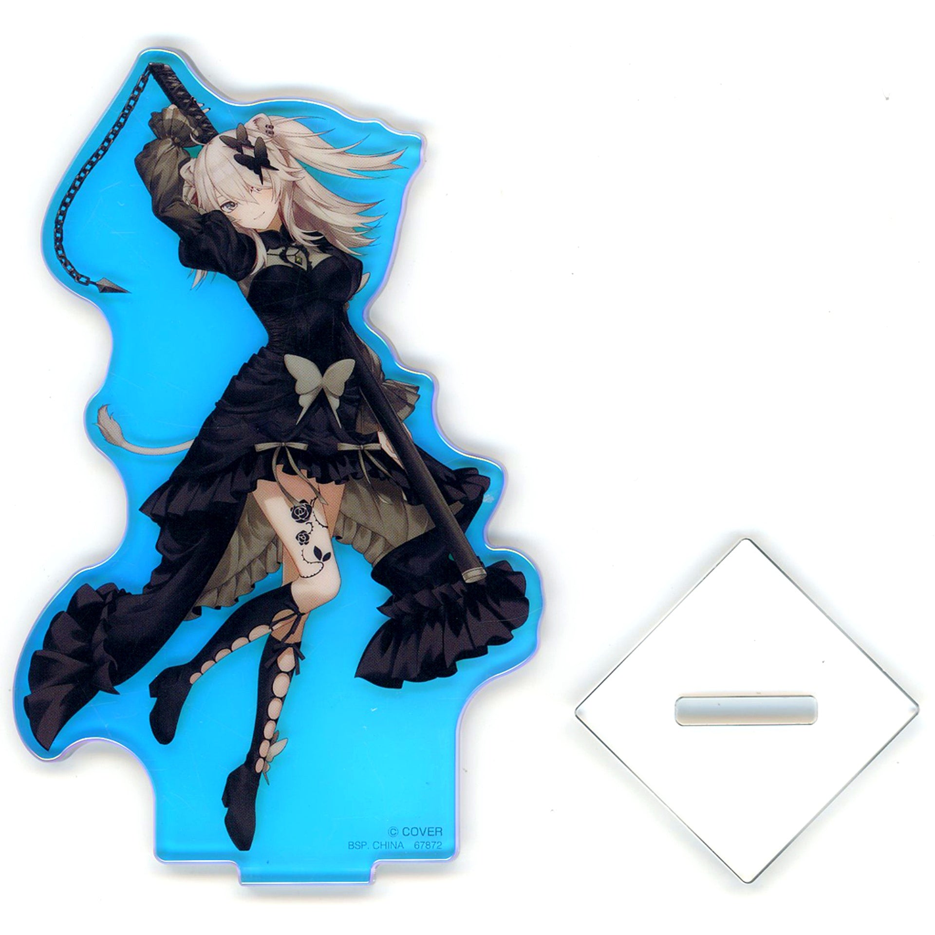 Botan Shishiro - Sword in Right Hand Aurora Acrylic Stand Ichiban Kuji hololive Villain Style Acrylic Stand Prize [USED]