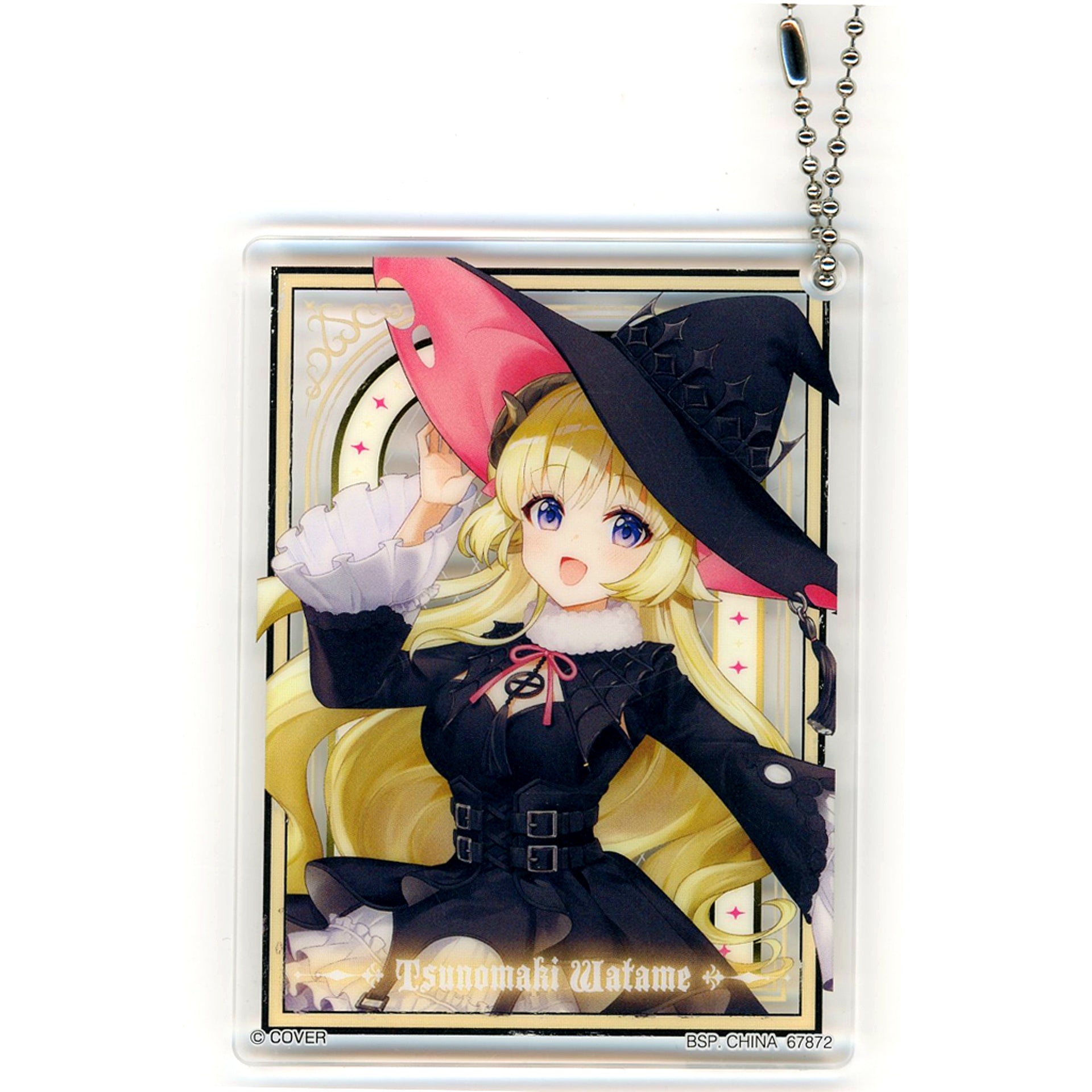 Watame Tsunomaki Acrylic Charm Ichiban Kuji Hololive Villain Style Acrylic Charm Prize [USED]