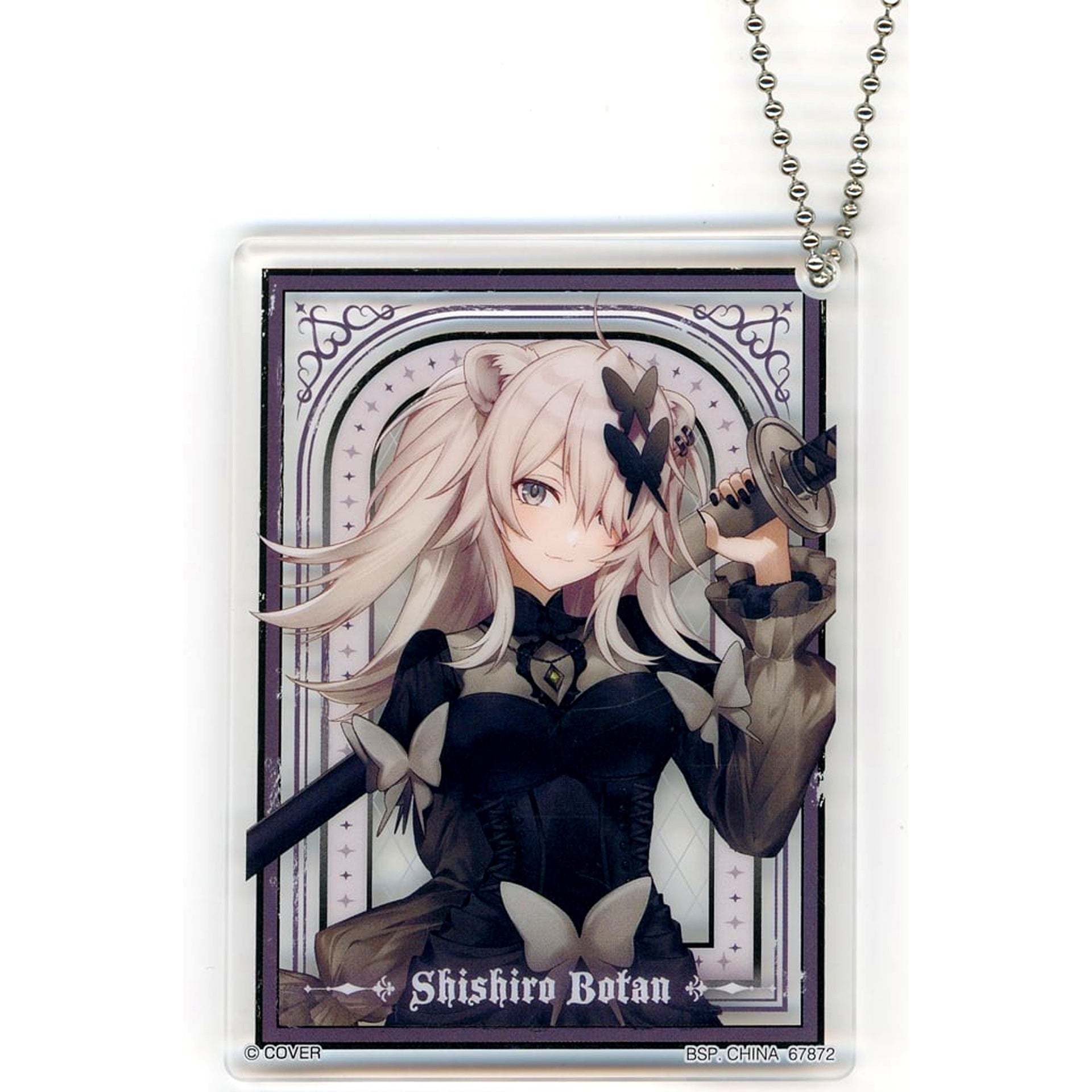 Shishiro Botan Hololive Villain Style Ichiban Kuji Acrylic Charm Prize Acrylic Charm [USED]