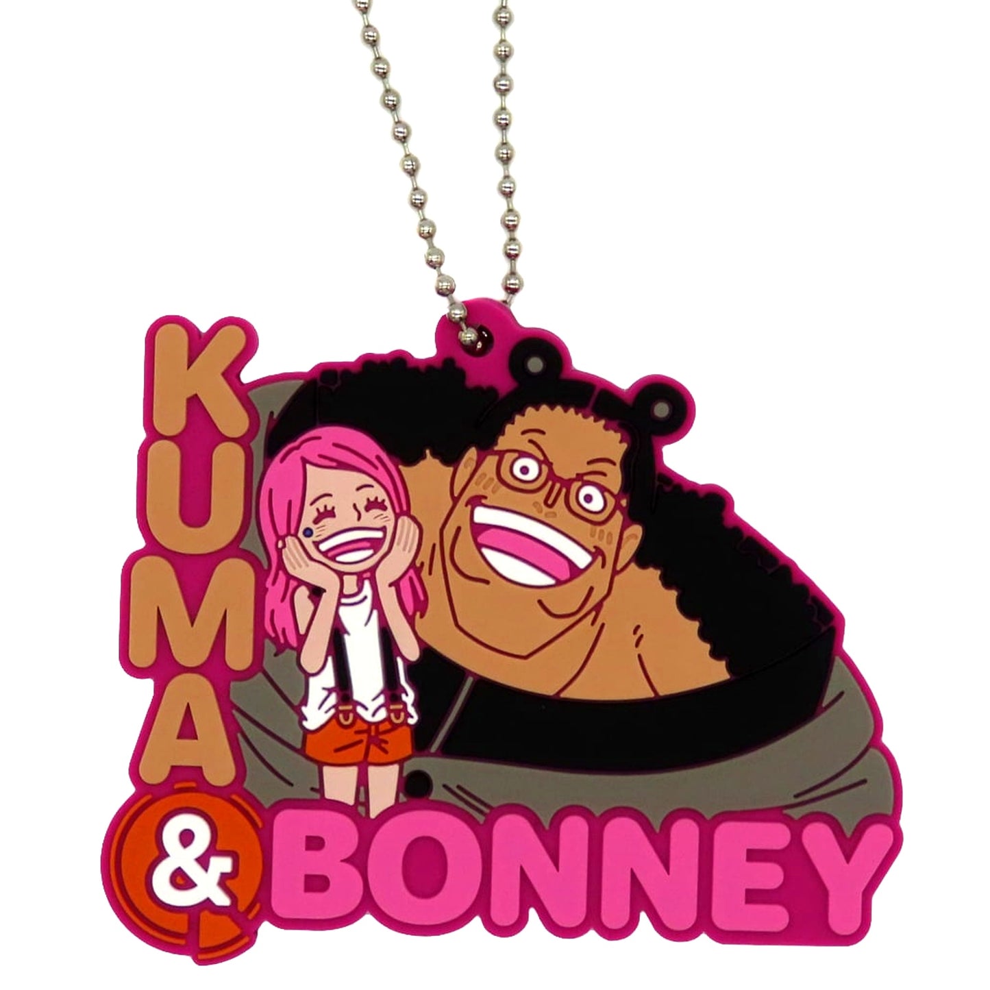 Kuma & Bonney Rubber Keychain Ichiban Kuji ONE PIECE Dramatic Memories Prize I [USED]