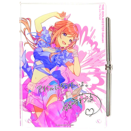 Rinami Himesaki Official Sign & Message Panel Gakuen iDOLM@STER The 2nd Period [USED]