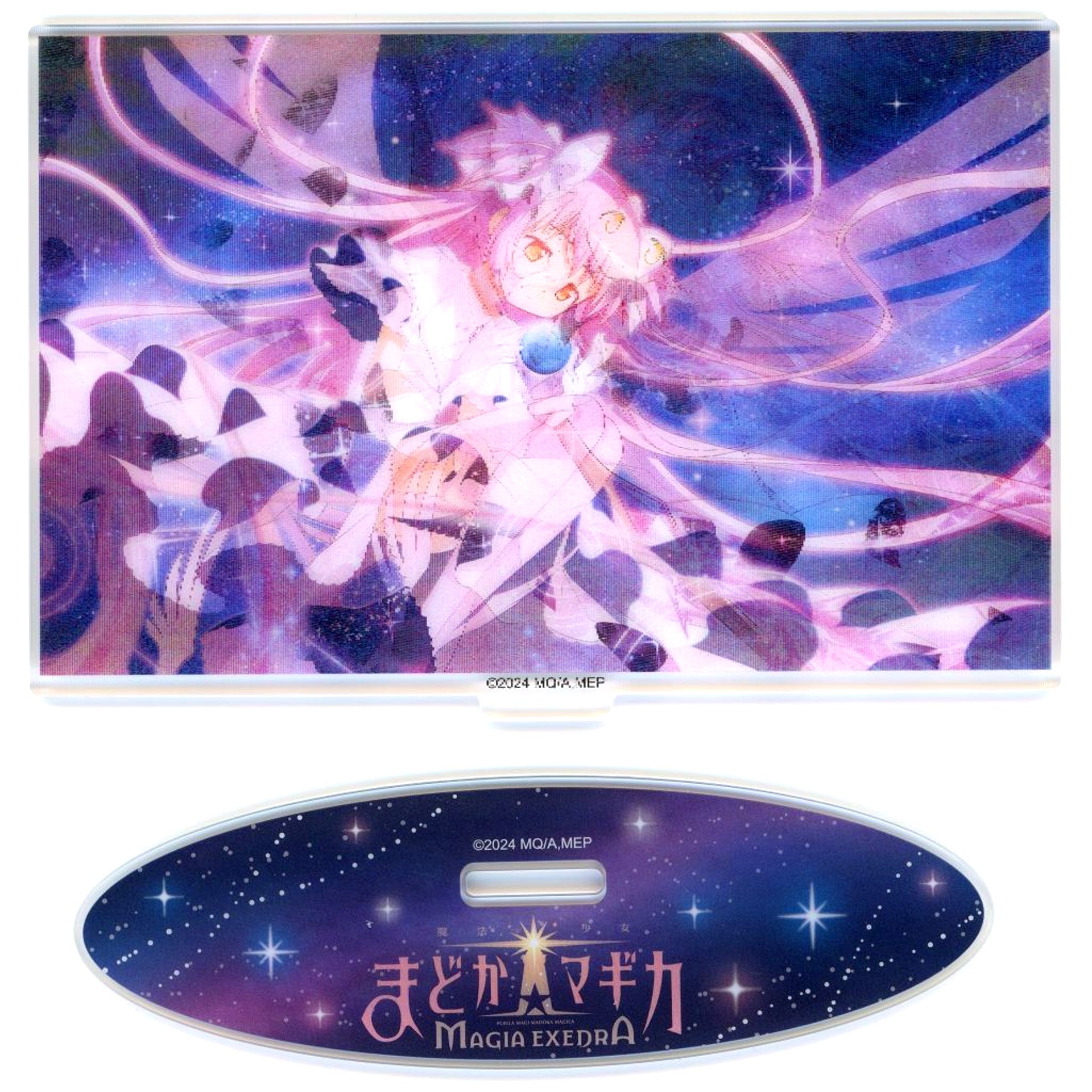 Ultimate Madoka Puella Magi Madoka Magica Magia Exedra C107 Goods Lenticular Acrylic Stand [USED]