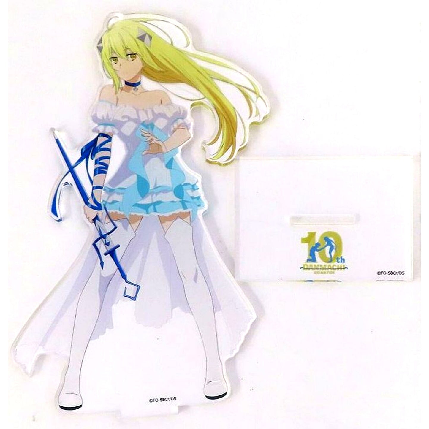 Ais Wallenstein Is It Wrong to Try to Pick Up Girls in a Dungeon? Illustration BIG Acrylic Stand 10th Anniversary POP UP [USED]
