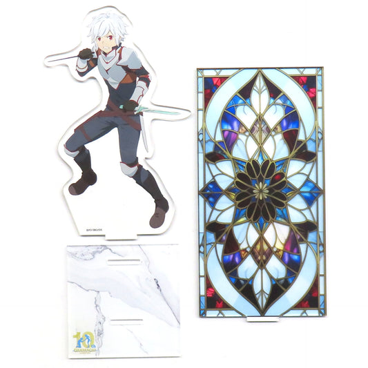 Bell Cranel Is It Wrong to Try to Pick Up Girls in a Dungeon? Stained Glass Acrylic Stand 10th Anniversary POP UP [USED]
