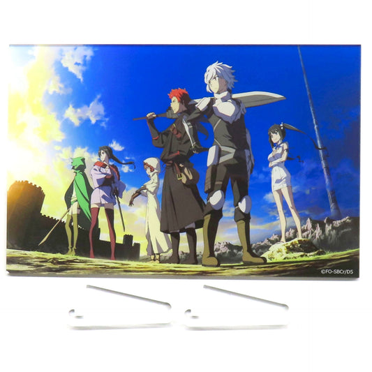 8 Past Visuals Is It Wrong to Try to Pick Up Girls in a Dungeon? Acrylic Postcard Panel 10th Anniversary POP UP [USED]