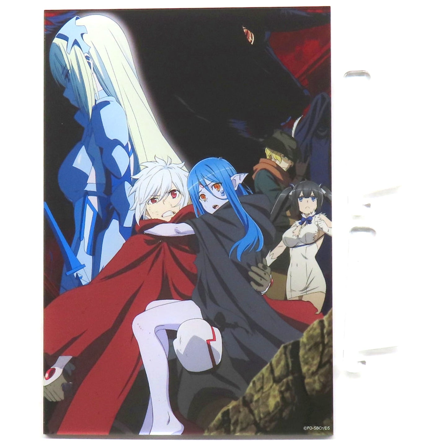 11 Past Visuals Is It Wrong to Try to Pick Up Girls in a Dungeon? Acrylic Postcard Panel 10th Anniversary POP UP [USED]