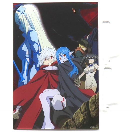 11 Past Visuals Is It Wrong to Try to Pick Up Girls in a Dungeon? Acrylic Postcard Panel 10th Anniversary POP UP [USED]