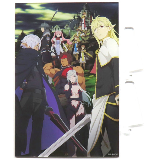 15 Past Visuals Is It Wrong to Try to Pick Up Girls in a Dungeon? Acrylic Postcard Panel 10th Anniversary POP UP [USED]