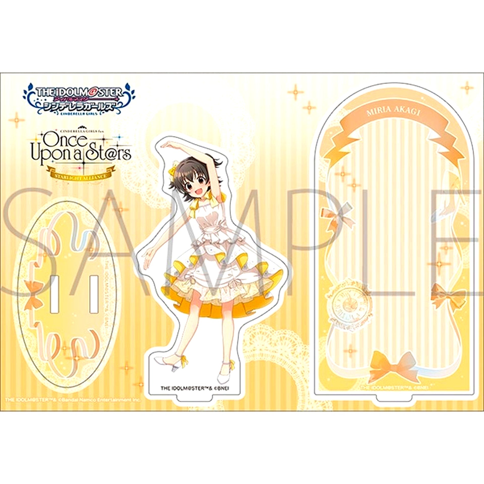 Miria Akagi STARLIGHT ALLIANCE Acrylic Diorama Idolmaster Cinderella Girls [USED]
