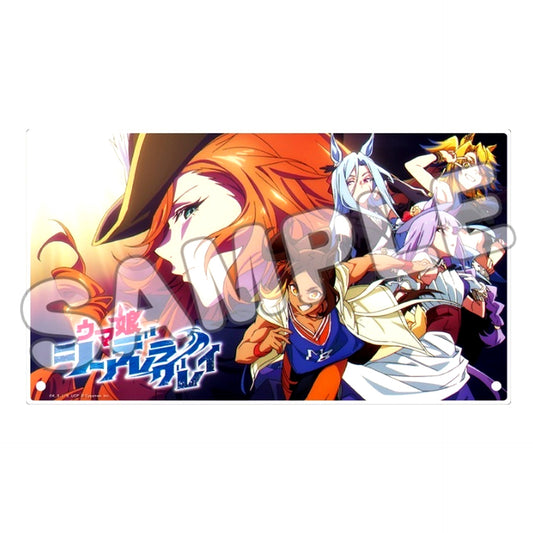 Group C. Anime Uma Musume Cinderella Gray Acrylic Art Board [USED]
