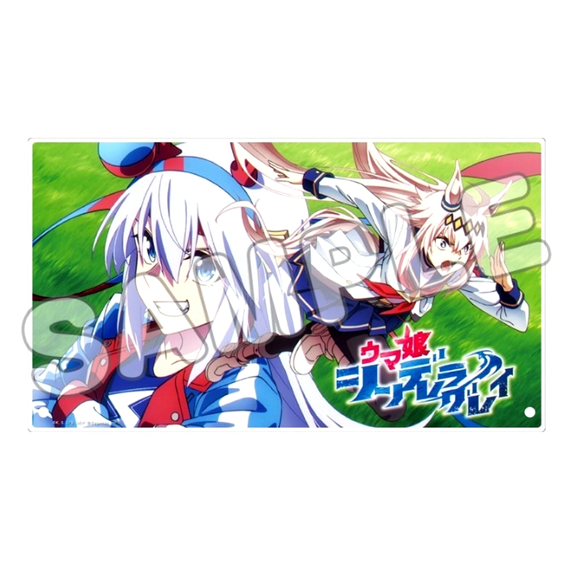 Oguri Cap & Tamamo Cross E. Anime Uma Musume Cinderella Gray Acrylic Art Board [USED]
