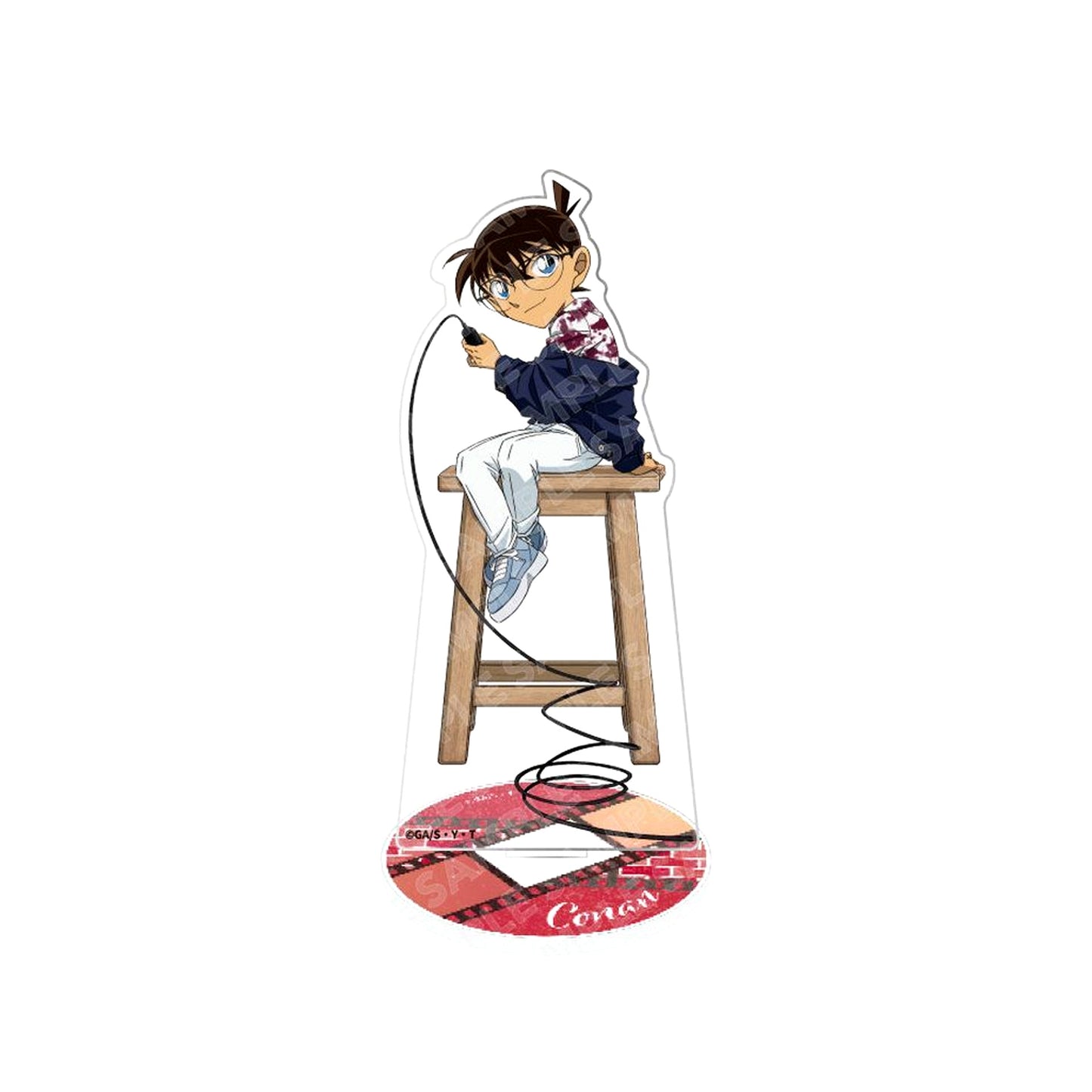 Conan Edogawa Detective Conan Self Photo Ver. Acrylic Stand Figure [USED]