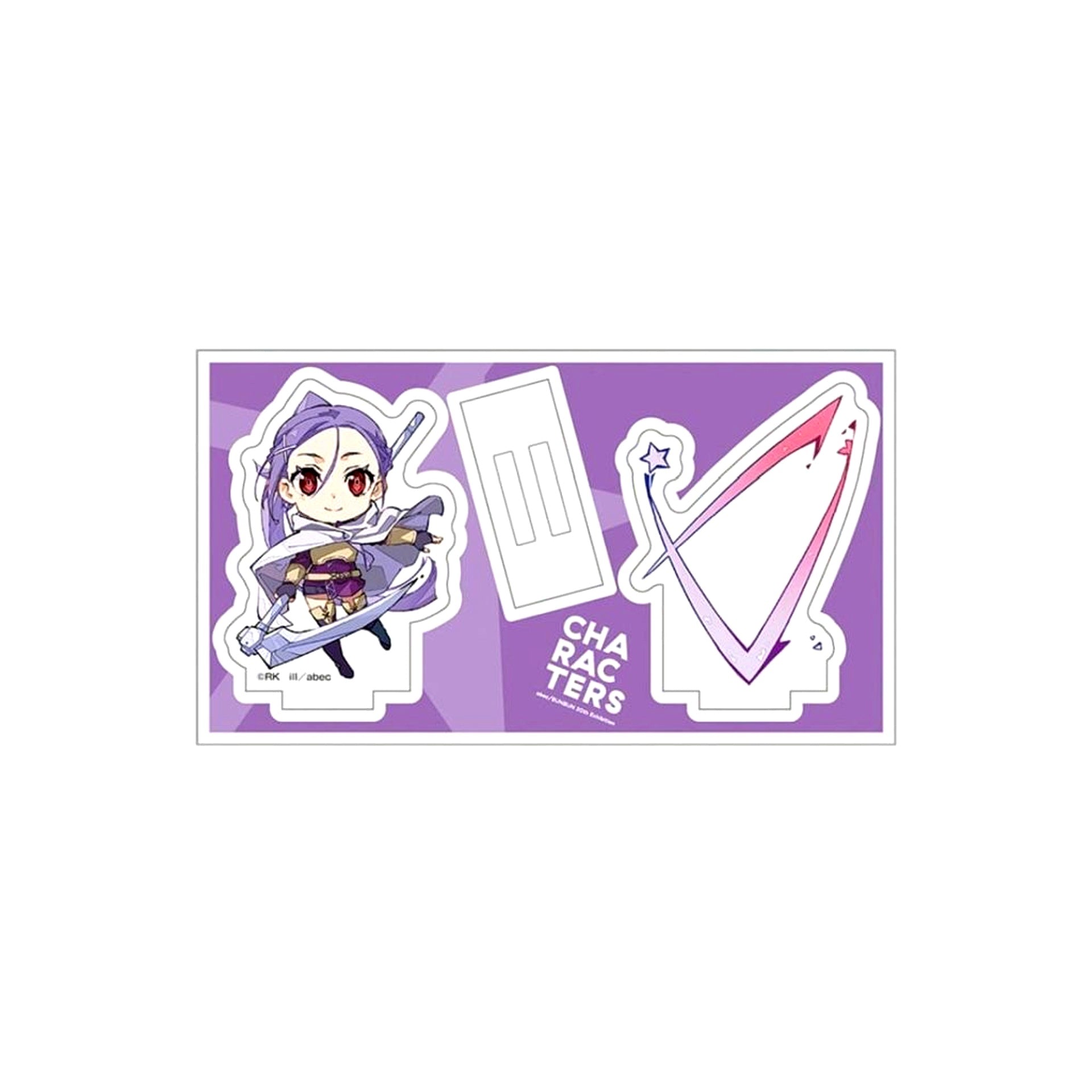 Mito Sword Art Online Mini Character Acrylic Figure abec BUNBUN 20th Exhibition CHARACTERS [USED]