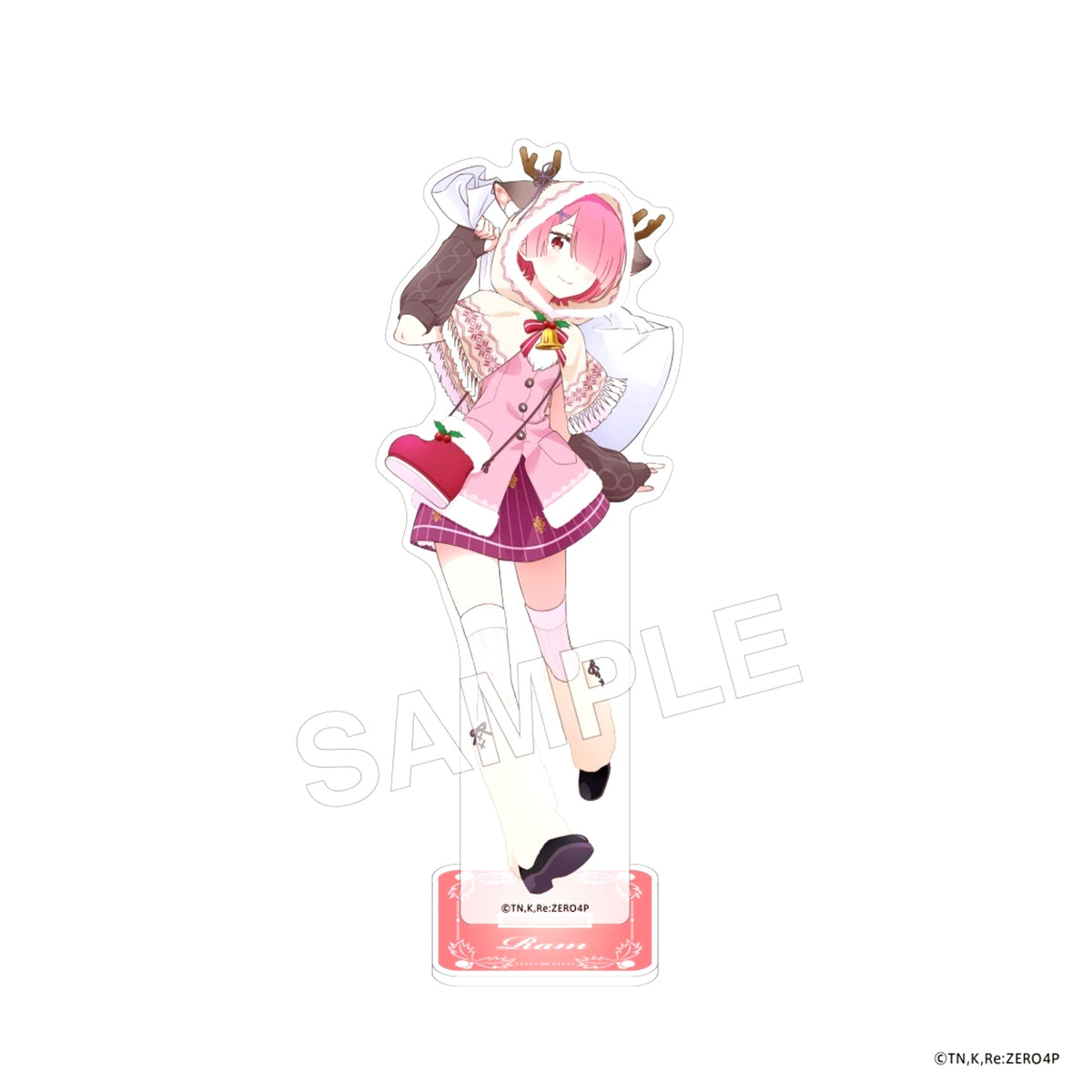 Ram Christmas Cosplay Ver. Re:Zero - Starting Life in Another World Acrylic Stand Figure [USED]