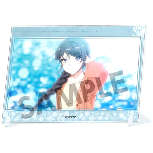 Mai Sakurajima A6 Visual Acrylic Plate Rascal Does Not Dream of Santa Claus [USED]