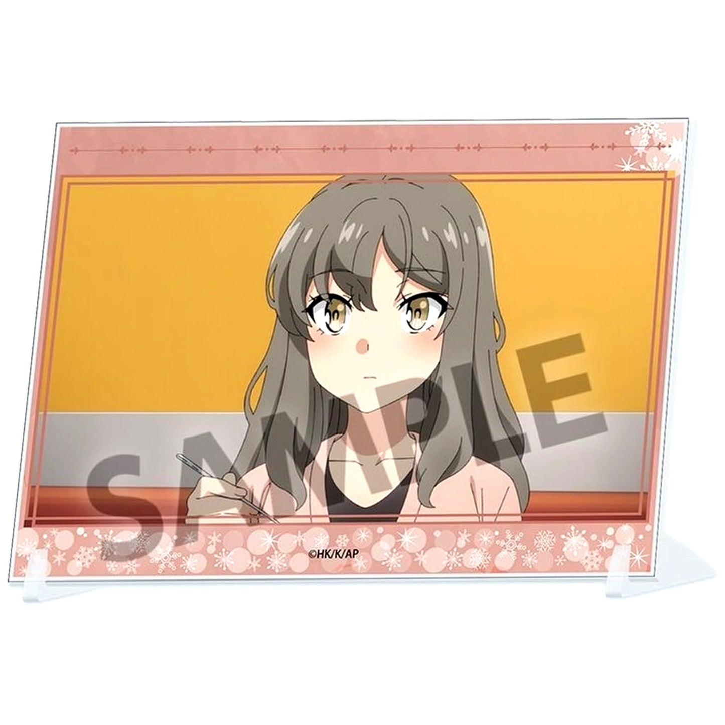 Rio Futaba A6 Visual Acrylic Plate Rascal Does Not Dream of Santa Claus [USED]