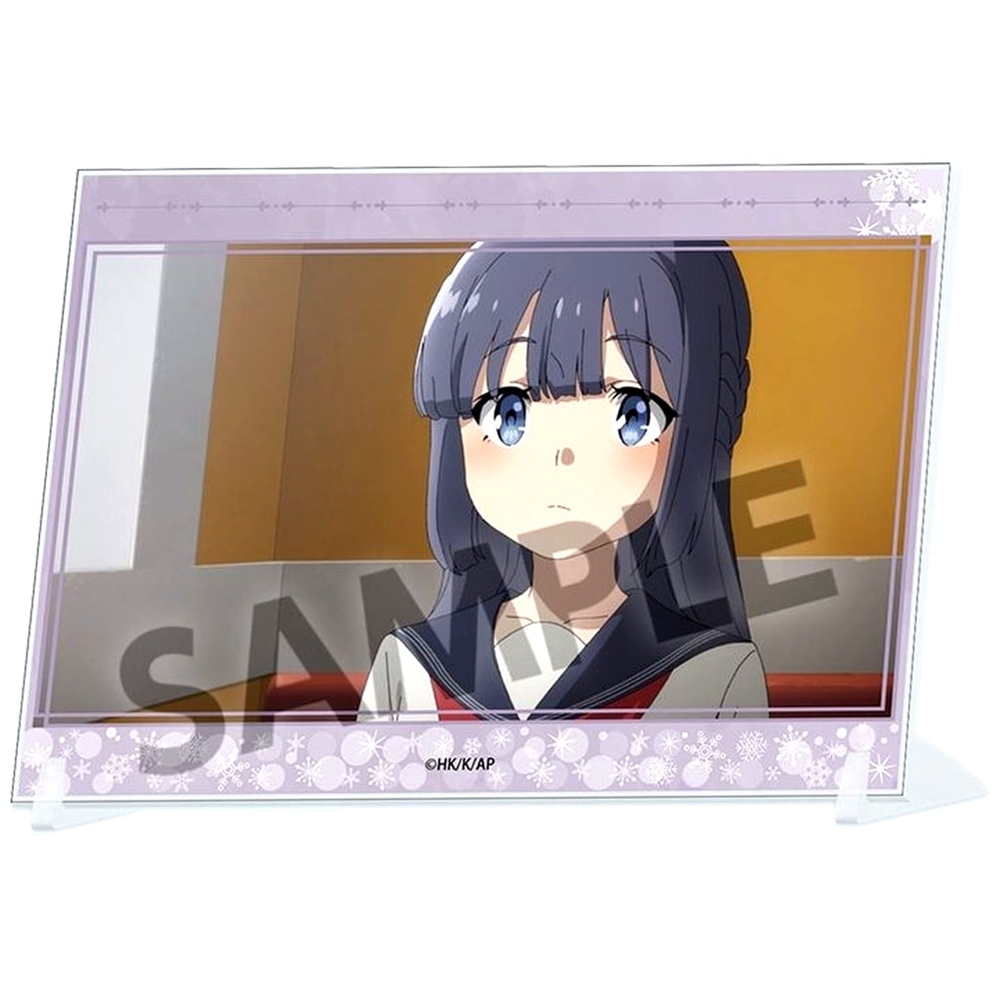 Shoko Makinohara A6 Visual Acrylic Plate Rascal Does Not Dream of Santa Claus [USED]