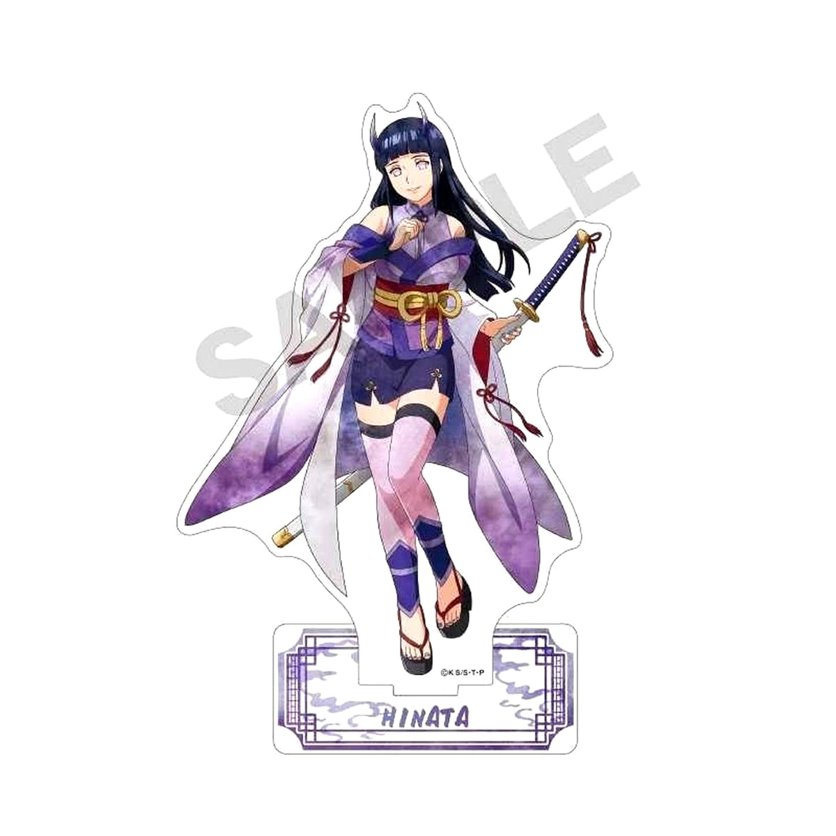 Hinata Hyuga Acrylic Stand Oni Nuance Color Naruto: Shippuden [USED]