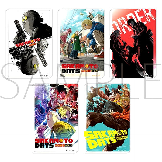Set of 5 Sakamoto Days Acrylic Block Collection [USED]