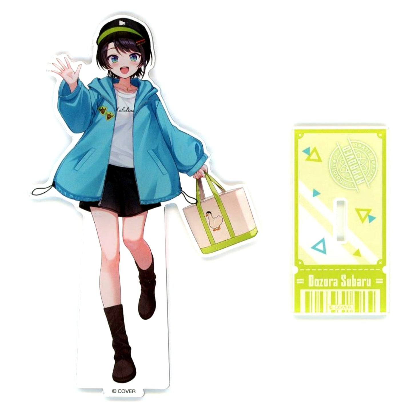 Oozora Subaru Acrylic Stand hololive TRAVEL Series Vol.2 Virtual YouTuber hololive hololive production official shop in Tokyo Station [USED]