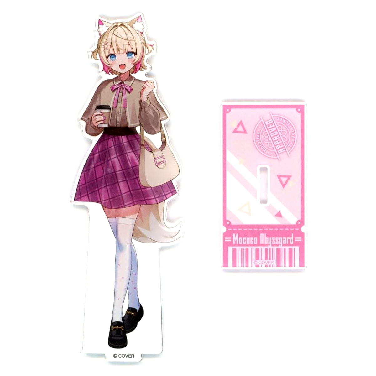 Mococo Abyssgard Acrylic Stand hololive TRAVEL Series Vol.2 Virtual YouTuber Hololive hololive production official shop in Tokyo Station [USED]