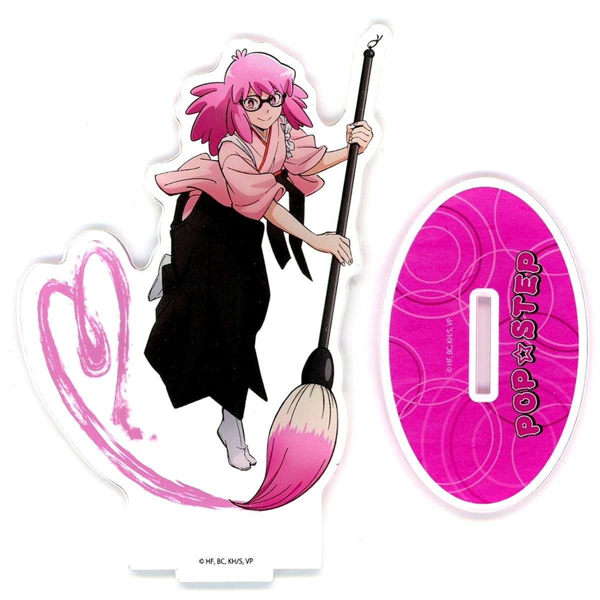 Pop Step Illustration Acrylic Stand Calligraphy Ver. My Hero Academia: Vigilantes POP UP SHOP in Tokyo Character Street One Spot by eeo [USED]