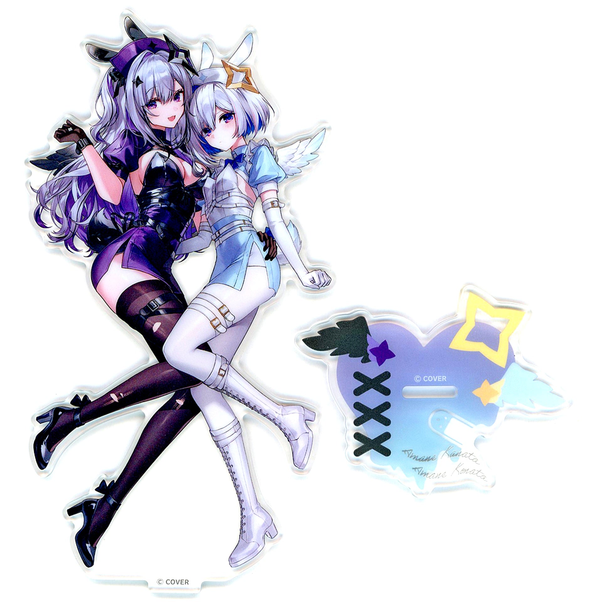 Kanata & Konata Acrylic Stand Virtual YouTuber hololive Amane Kanata Graduation Goods [USED]