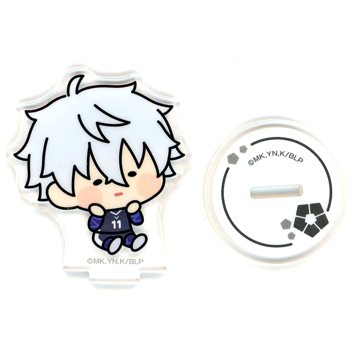 Seishiro Nagi Blue Lock Yummy Cheek Series Mini Acrylic Stand Vol.1 FamilyMart Exclusive [USED]