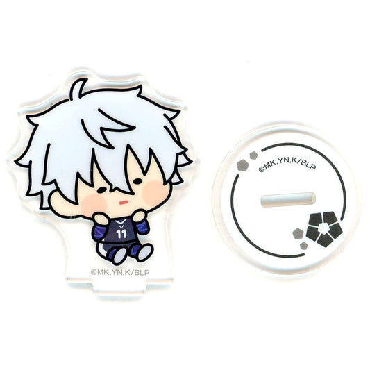 Seishiro Nagi Blue Lock Yummy Cheek Series Mini Acrylic Stand Vol.1 FamilyMart Exclusive [USED]