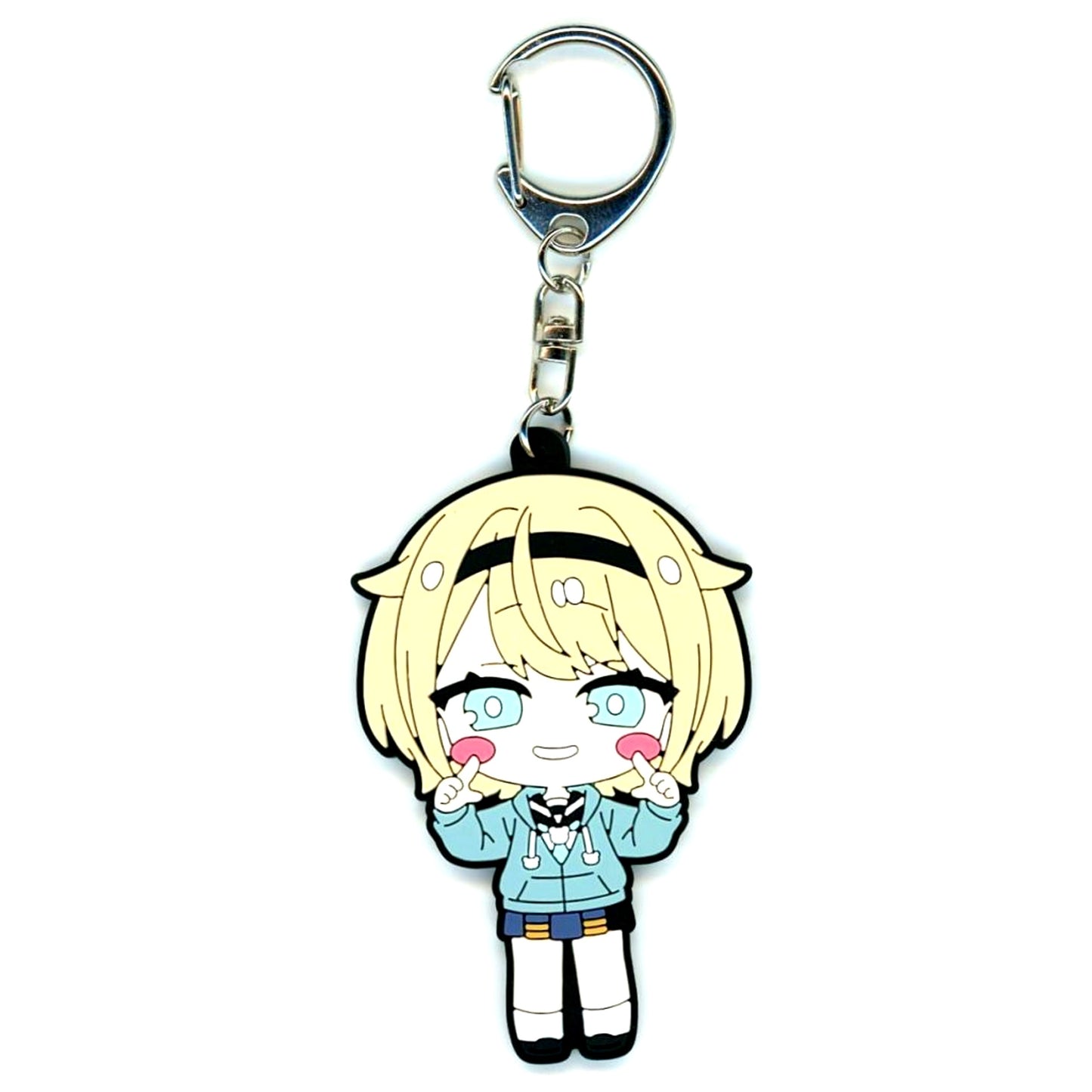 Kazama Iroha Casual Clothes Virtual YouTuber Hololive Secret Society holoX Random Rubber Strap Kazama Iroha 1 Million Subscribers Celebration [USED]