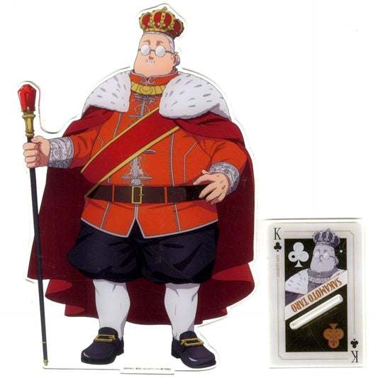 Taro Sakamoto Big Acrylic Stand Playing Cards Ver. Sakamoto Days Jump Festa 2026 Made-to-Order Limited [USED]