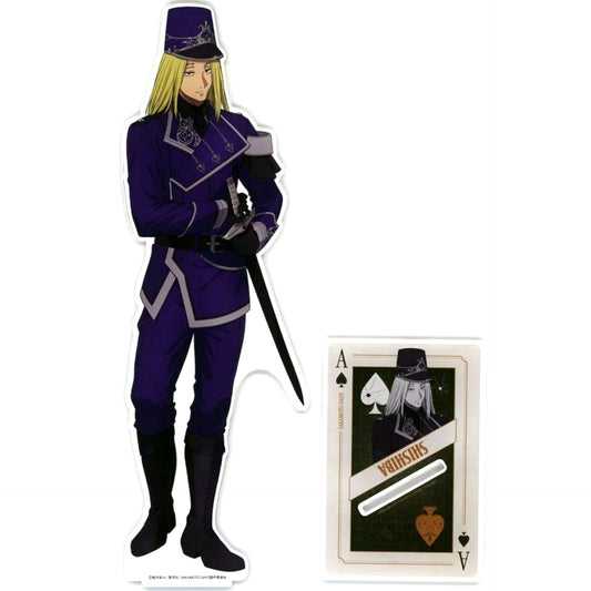 Shishiba Big Acrylic Stand Playing Cards Ver. Sakamoto Days Jump Festa 2026 Made-to-Order Limited [USED]