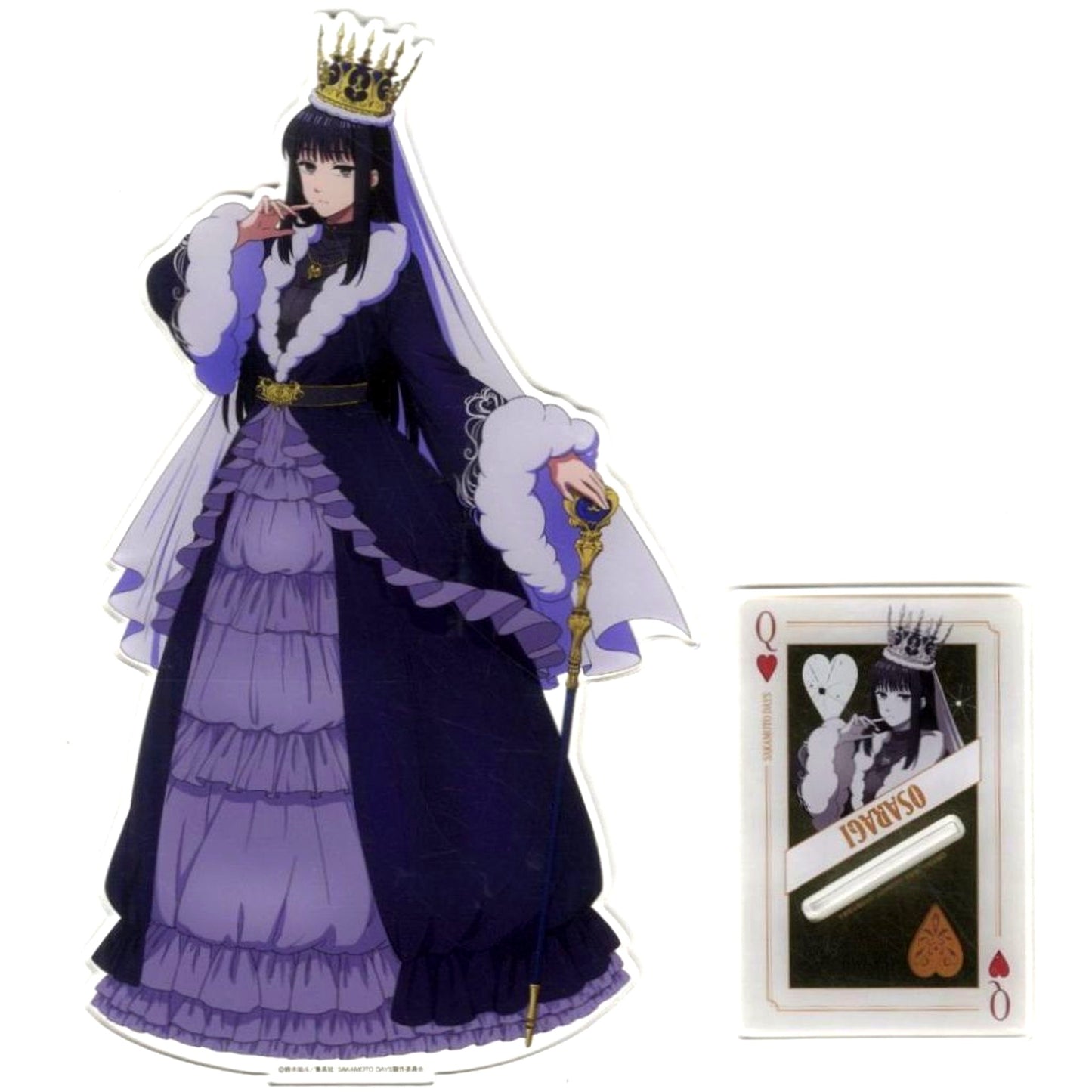 Osaragi BIG Acrylic Stand Playing Cards Ver. Sakamoto Days Jump Festa 2026 Made-to-Order Limited [USED]