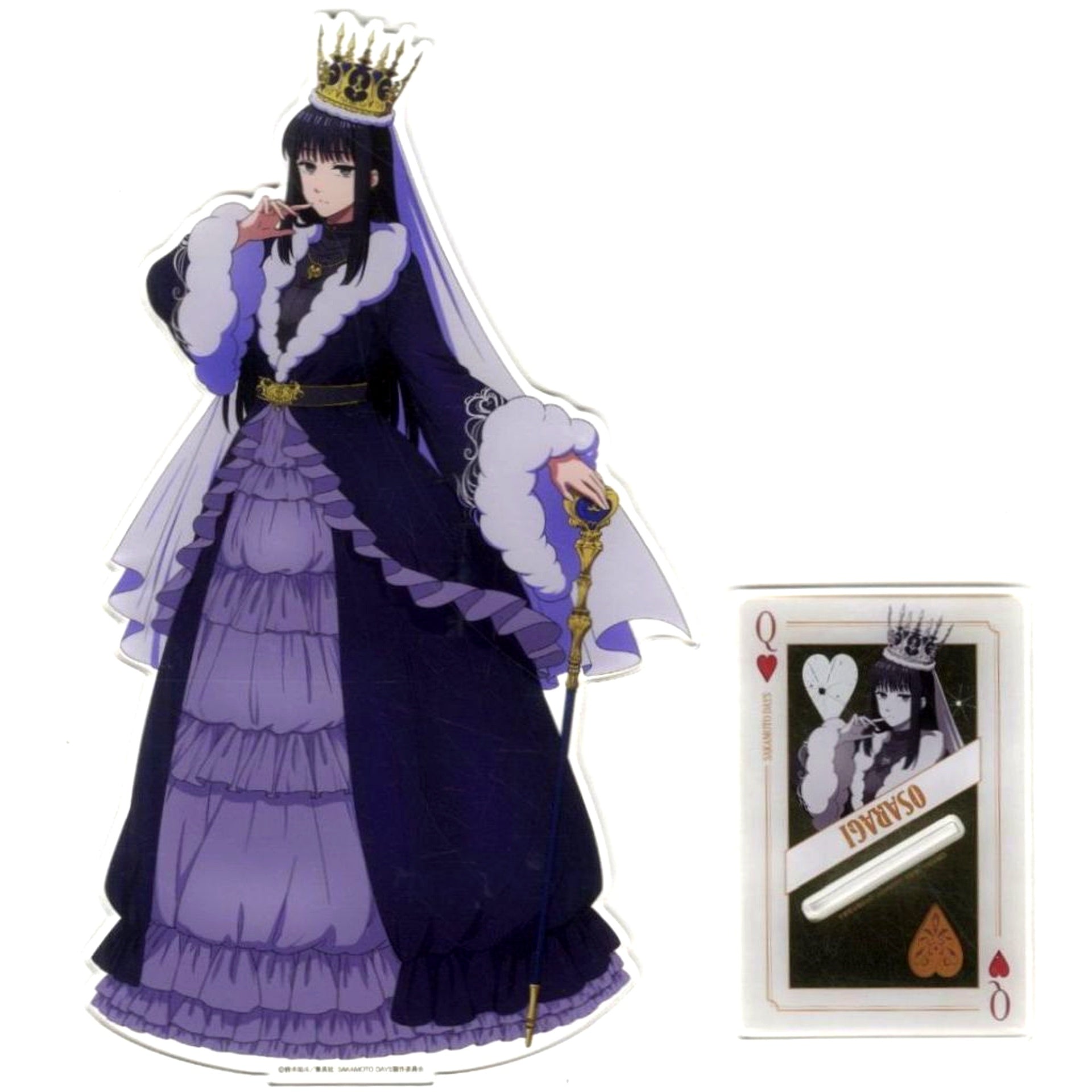 Osaragi BIG Acrylic Stand Playing Cards Ver. Sakamoto Days Jump Festa 2026 Made-to-Order Limited [USED]