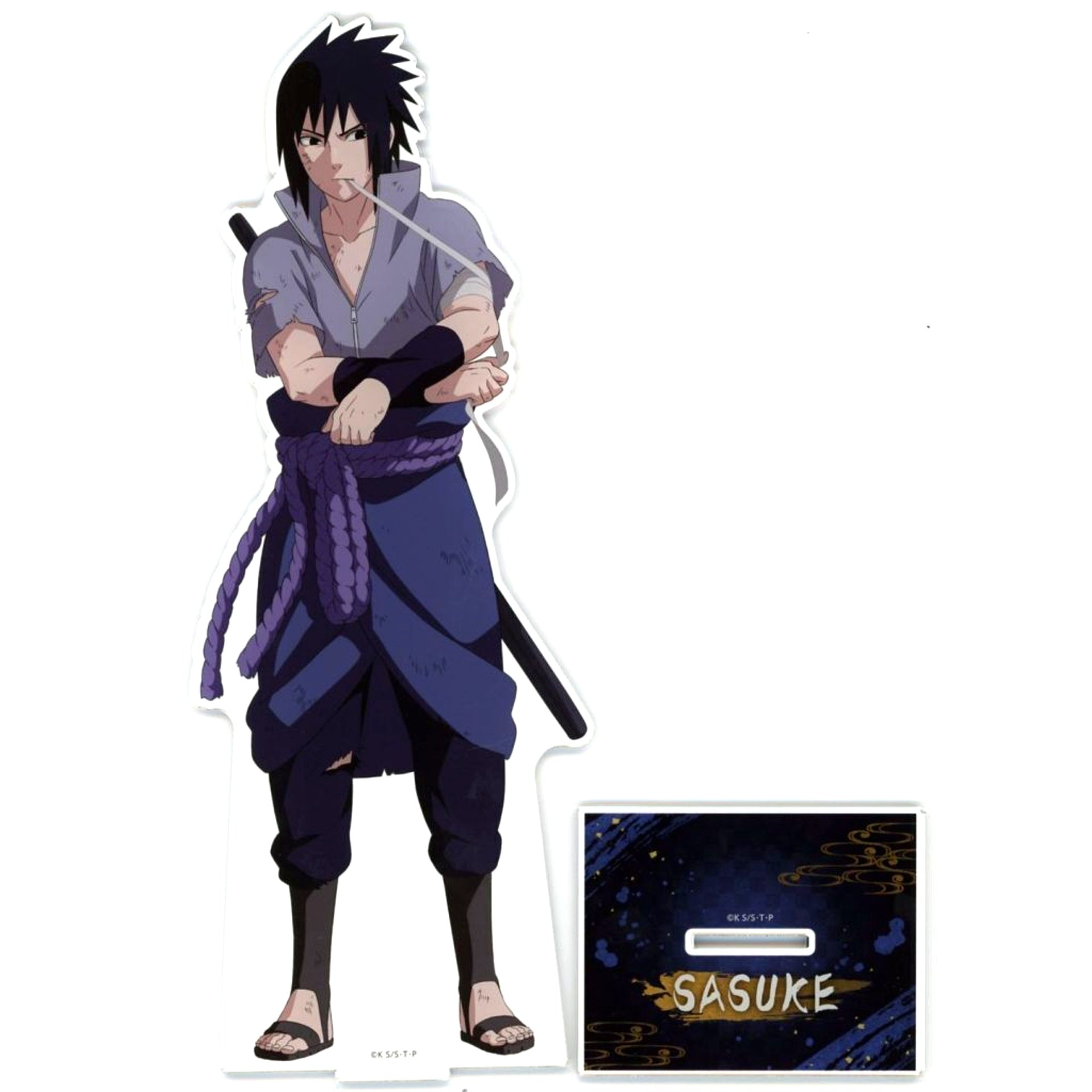 Sasuke Uchiha Big Acrylic Stand Post-Battle Ver. Naruto Shippuden Jump Festa 2026 Limited [USED]