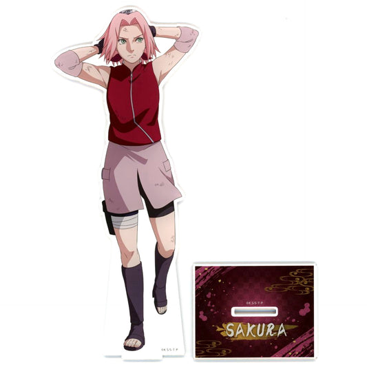 Sakura Haruno Big Acrylic Stand Post-Battle Ver. Naruto Shippuden Jump Festa 2026 Limited [USED]
