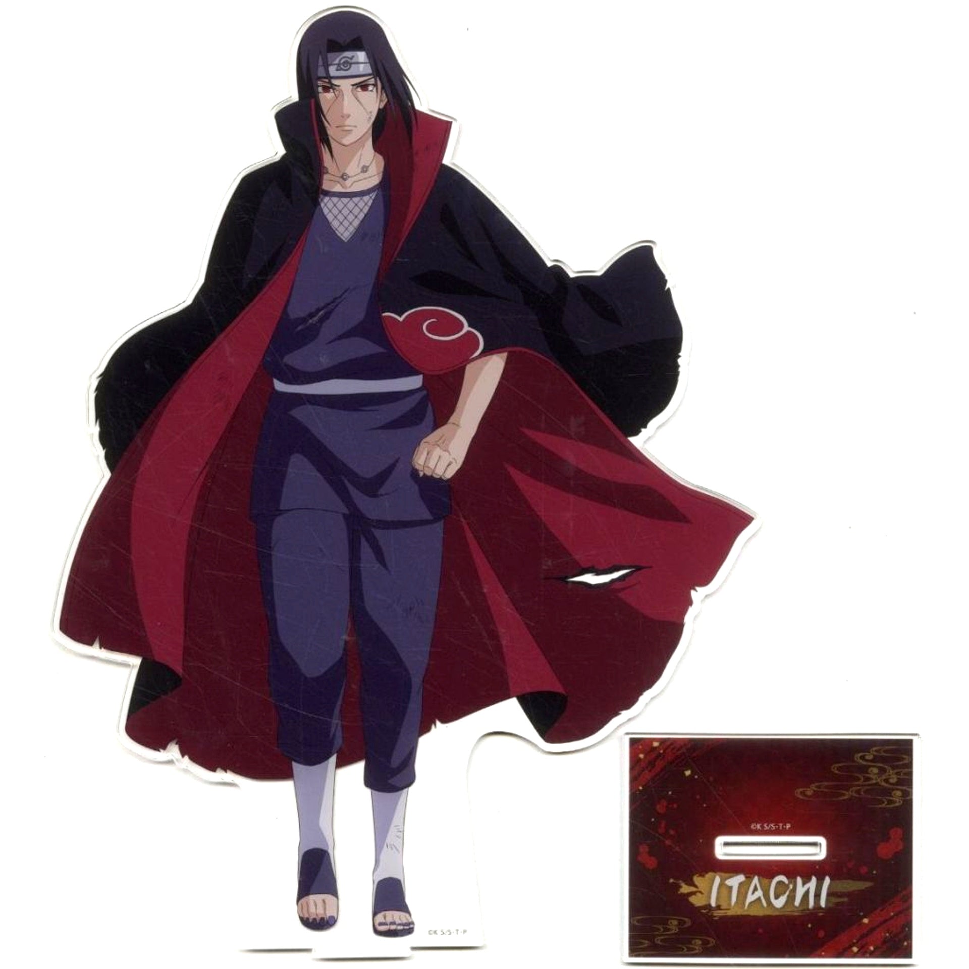 Itachi Uchiha Big Acrylic Stand Post-Battle Ver. Naruto Shippuden Jump Festa 2026 Limited [USED]