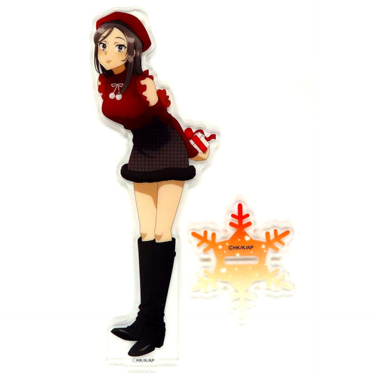 Miniskirt Santa Seishun Buta Yarou wa Santa Claus no Yume wo Minai Acrylic Stand POP UP STORE in Shinjuku Marui Annex [USED]