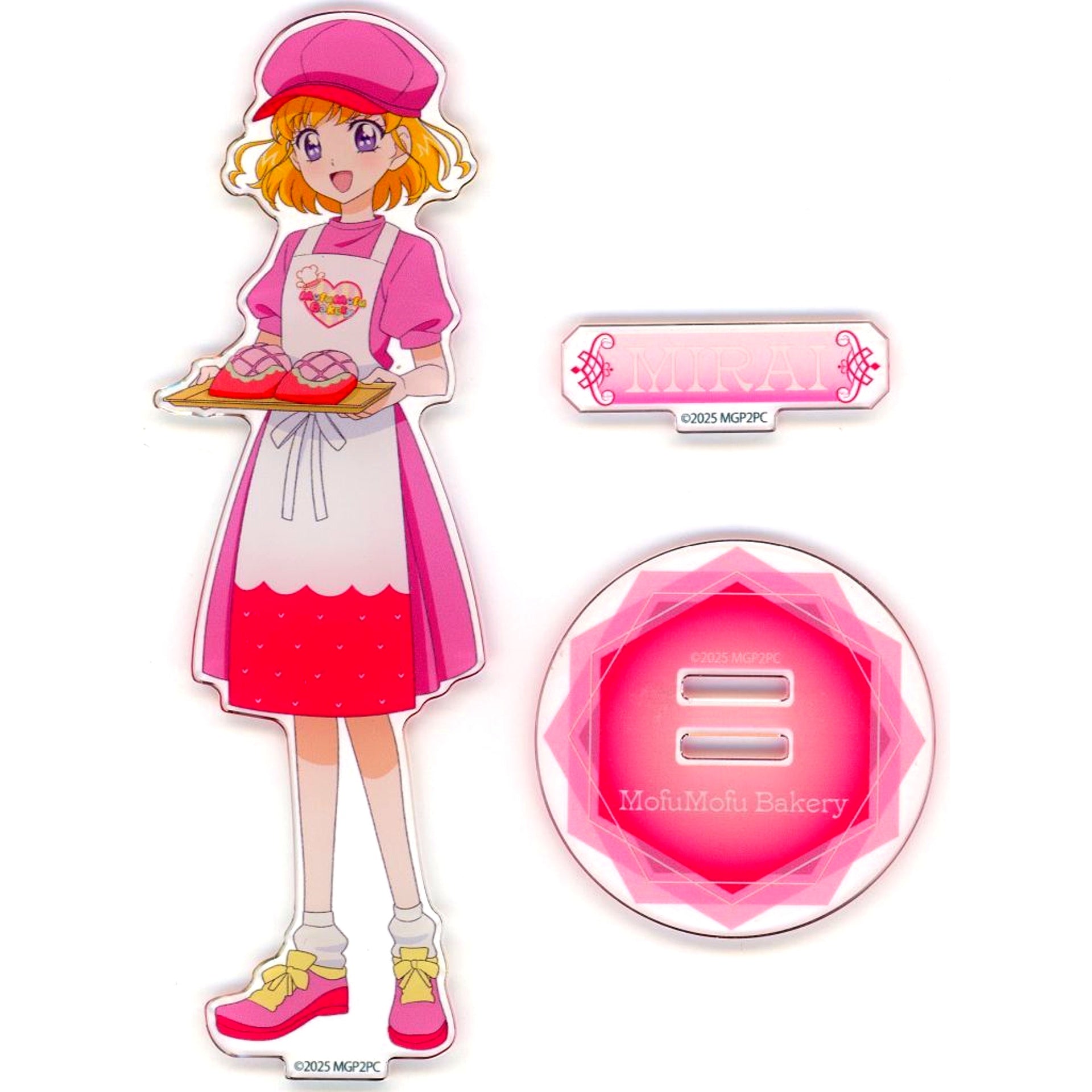Mirai Asahina Mofumofu Bakery Style Acrylic Stand Maho Girls Precure!! MIRAI DAYS Post-Festival [USED]