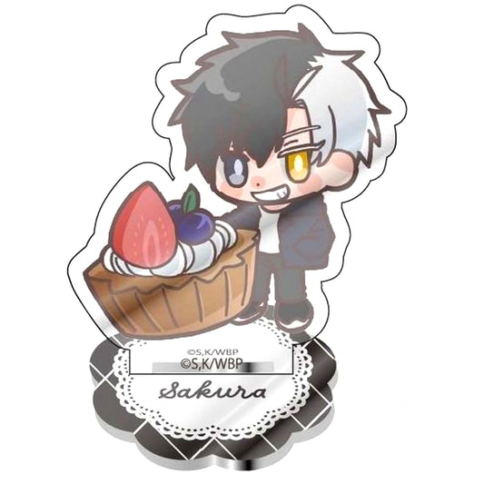 Haruka Sakura Mini Character Acrylic Stand Afternoon Tea Ver. WIND BREAKER [USED]