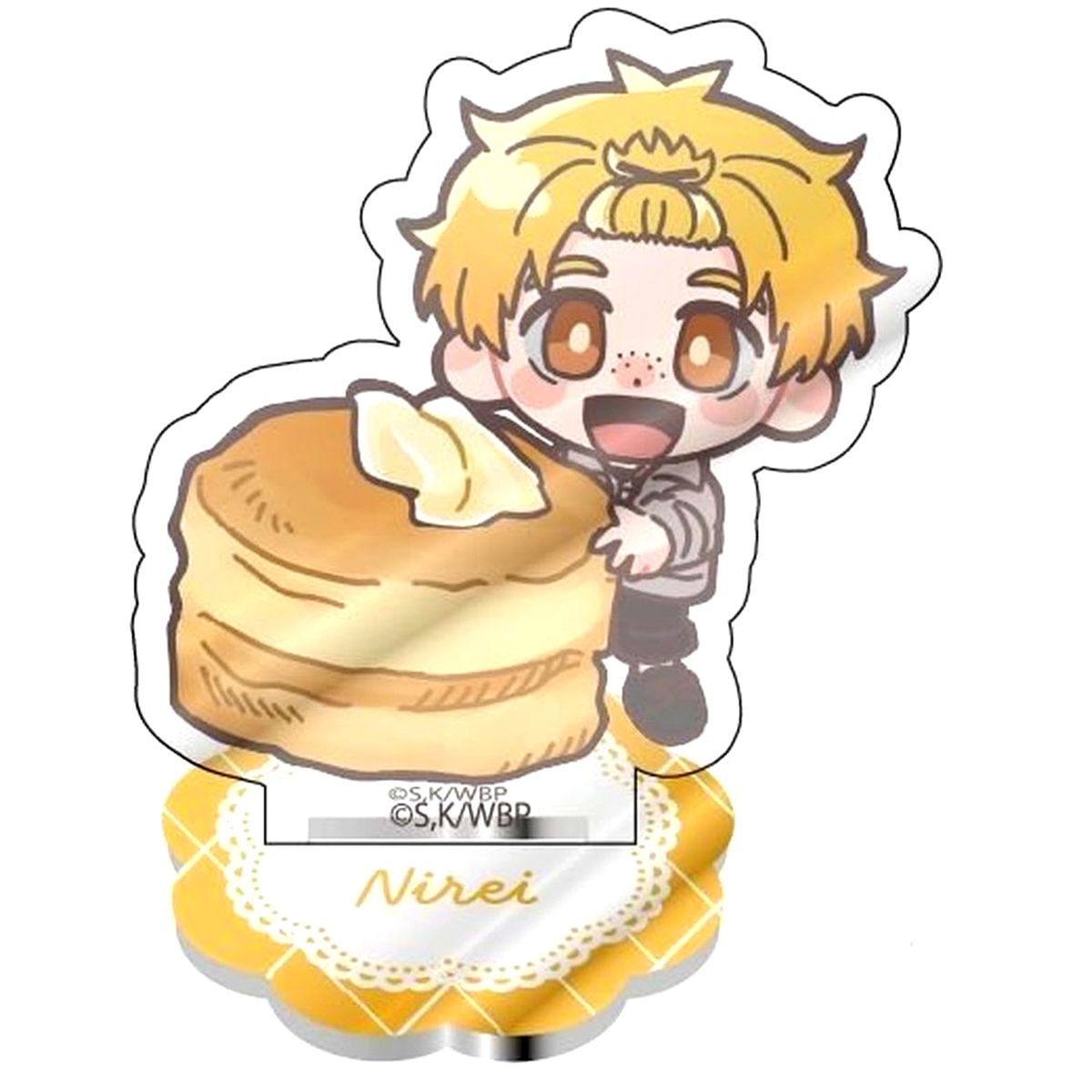 Akihiko Nirei Wind Breaker Mini Character Acrylic Stand Afternoon Tea Ver. [USED]