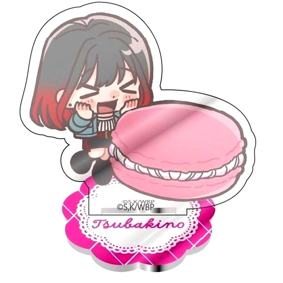 Tasuku Tsubakino Wind Breaker Mini Character Acrylic Stand Afternoon Tea Ver. [USED]