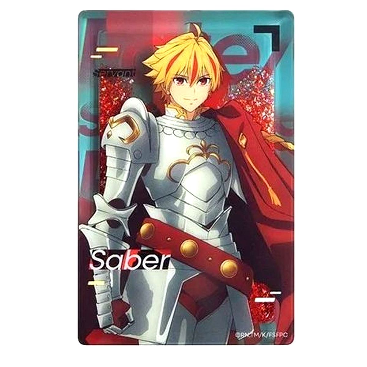 Saber Fate/strange Fake Glitter Acrylic Block [USED]