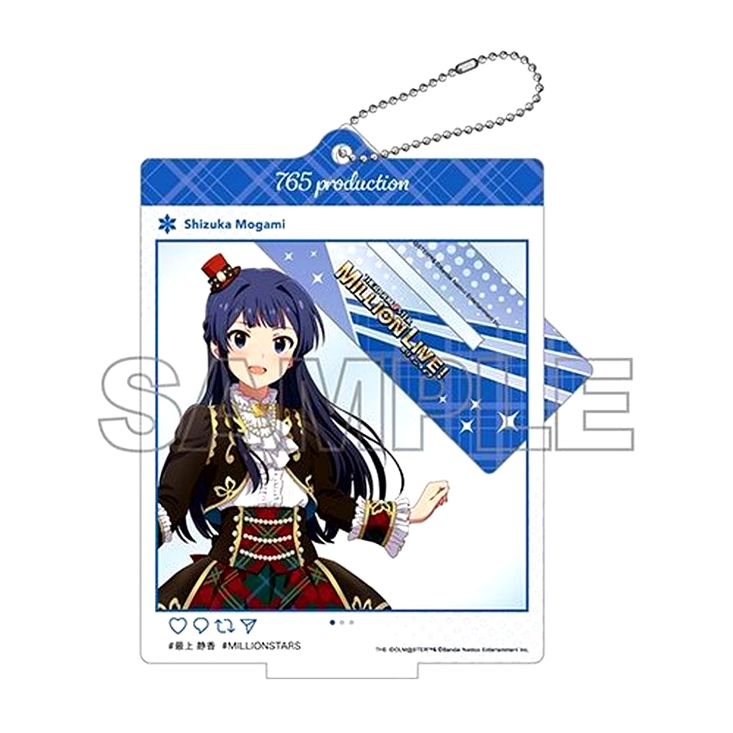 Shizuka Mogami 7Days Smile Ver. The Idolmaster Million Live Selfie Style Acrylic Stand [USED]